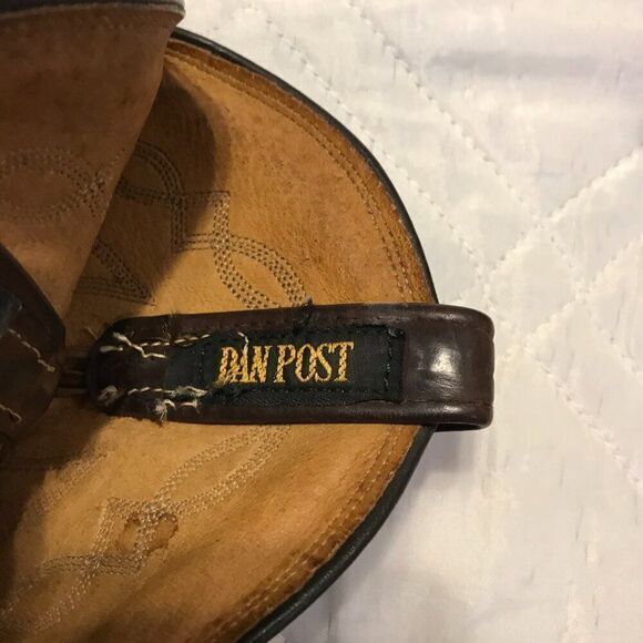 Dan Post Rich Brown Western Boots - Picture 5 of 8